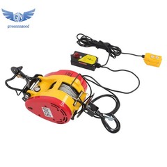 2-in-1 Electric Hoist Winch, 1100 lbs Capacity with Wire&Wireless Remote Control