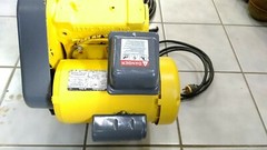 Beebe Bros 3/4 Ton 2 HP Pull Trolley Hoist Relays Pendant #12 AWG, 100 Cable