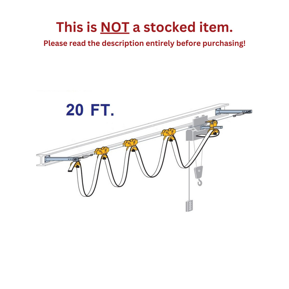 CONDUCTIX FLAT CABLE STRETCH WIRE FESTOON KIT (20 FOOT)
