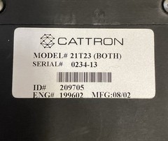 Laird Cattron Remote Control Remtron 21T23 Command Pro