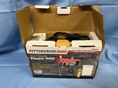 PITTSBURGH 60346 OEM 220-440 LBS. REMOTE CONTROLLED ELECTRIC HOIST Free Shipping