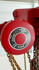 Chester Zephyr 12 Ton 130-12 Hand Chain Hoist 8′ LIFT Double Hook – New Surplus