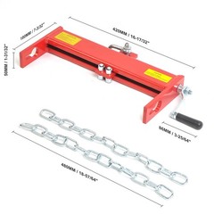 Engine Hoist Load Leveler 4000 LBS Shop Crane with 2 Chains