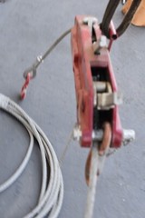 Northern Industrial tools wire rope pulling hoist 7040 lb. w/ 50 ft cable