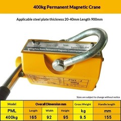 YS-100/200 100/200KG Strong Magnetic Crane Efort Saving Design Permanent Magnet