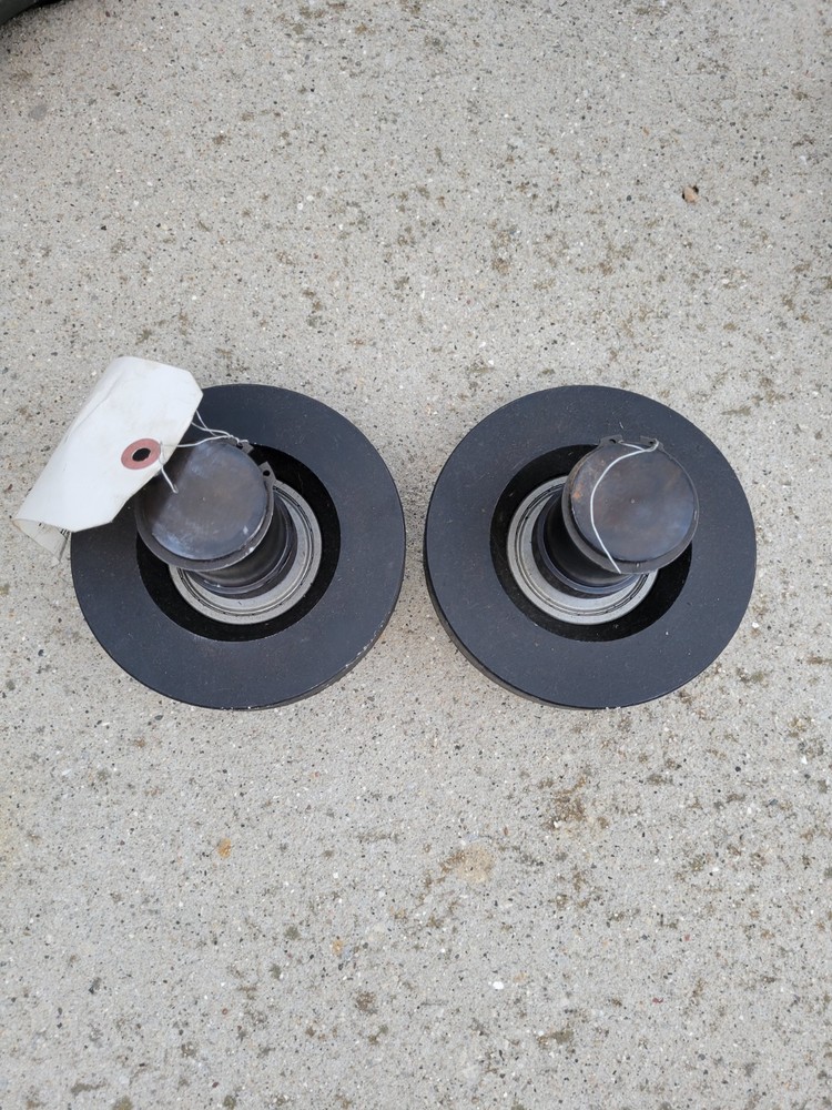 CMCO 44931414 5 Ton Trailer/Idler Wheel Axle Pair Yale Shaw Box Cable King