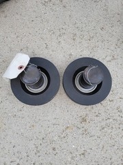 CMCO 44931414 5 Ton Trailer/Idler Wheel Axle Pair Yale Shaw Box Cable King