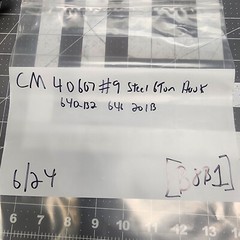 CM 40607 #9 STEEL 6 TON HOOK 640-132 646 201B [B8B1]