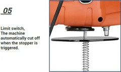 Portable Electric Hoist, Miniature Electric Hoist, 220V Hoist, Small Crane