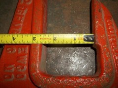 NEWCO PIPE HOOK 2-1/2″ THROAT OPENING 1-3/16″ EYELET GFM IYJH 10 (Q3)