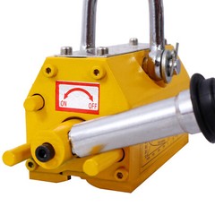 Permanent Magnetic Lifter with Release 440lbs Capacity Neodymium Hoist Lifting