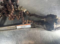 A.B. Chance 3/4 Ton Ratchet Link Chain Hoist. Item ID 5