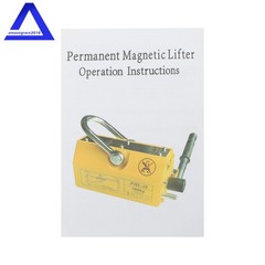 Magnetic Lifter Lifting Magnet 220 lbs 2.5 Safety Factor Neodymium Hoist