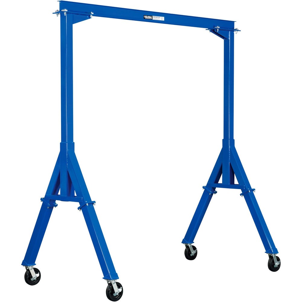 Global Industrial Fixed Height Steel Gantry Crane 10’W x 10’H 2000 Lb. Capacity