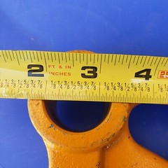 Harrinton 2 Ton Trolley Side Plates, 2 Plates, plus center hook, 470211