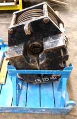 GUNNEBO JOHNSON 3 SHEAVE CRANE HOOK MODEL OPJ45TL8PTD 45 TON WLL 7086002235