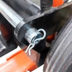 Manual 400lbs Push Pull Forklift Warehouse Material Lift Tool Winch Stacker