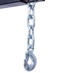 2 Ton Folding Engine Hoist Heavy Duty Steel Crane with 6 Casters