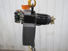 P & H 1/2 Ton Electric Chain Hoist 1000 lb 12′ Lift 460V W/7′ Pendant