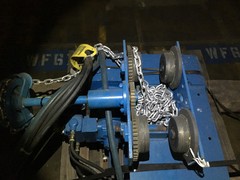 Shaw-Box 80L01050S33A Pneumatic Hoist 2000 lb Capacity 33 fpm Speed