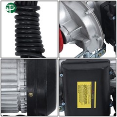 880lbs 110V Electric Hoist with 14FT Wired Remote Control,20-40FT Lifting Height