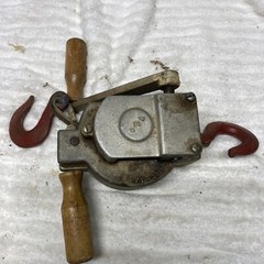 PEC HOIST WINCH MODEL H-4001 Crosby Laughlin 5/16 hook