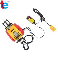 1100lbs Capacity 2-in-1 Electric Hoist Winch Wired/Wireless Remote Control
