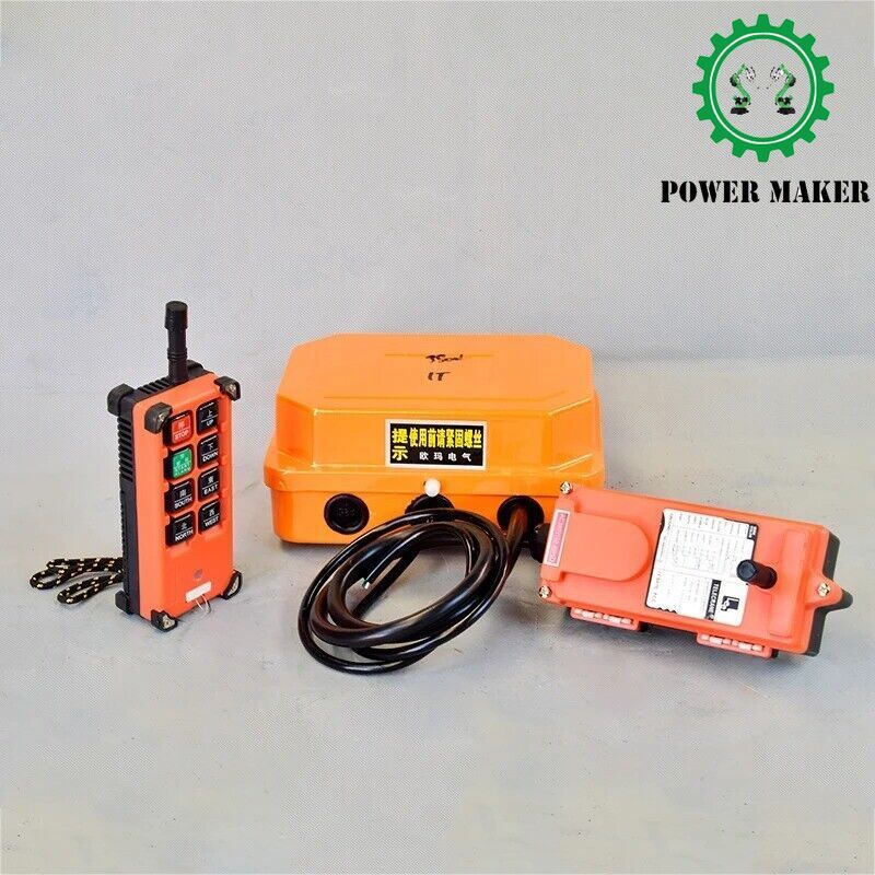 220v Electric Wireless Remote Control Switch Small Crane Hoist Winch Controller