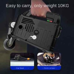 3 IN1 Remote Control 500kg Crane Hoist Wire Rope Electric Aluminum Shell Indoor