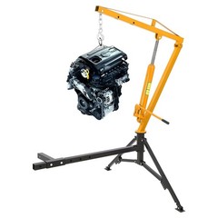 Hydraulic Truck Pickup Crane Receiver Hitch Mounted Hoist Adjustable 360° Swivel