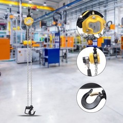 5ft Chain Hoist 1/4 ton 550Lbs Capacity Lift Manual Lever Chain Hoist Resists