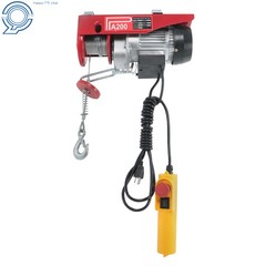 Electric Hoist, 110V 440 Lbs Winch with 6.6ft Remote Control Height 20-40ft