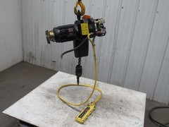 P & H 1/2 Ton Electric Chain Hoist 1000 lb 12′ Lift 460V W/7′ Pendant