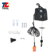 1100LBS 110V 3in1 Portable Electric Hoist for Garage, Warehouses and Factories