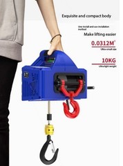 Electric Hoist 220V Small Crane for Domestic Use Compact Lifting Machine