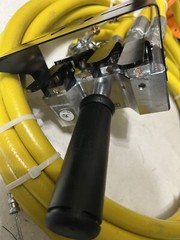 Four Lever Air Pendant with Hoses. 33353301 or 33353406. CM Budgit Air Hoist.