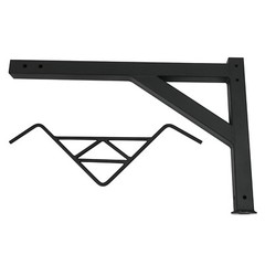 Hitch Mounted Deer Hoist 600lbs Capacity Hitch Game Hoist Adjustable Height