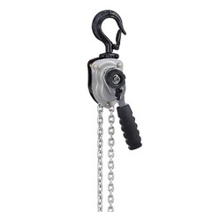 Manual Lever Chain Hoist, 550LBS Capacity, 10FT Lift, G80 Steel Chain, Dual Pawl
