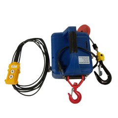 Electric Hoist Lifting Tool windlass 450KG Portable Wire Rope Traction Hoist110V