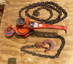 JET 3 Ton MiniMite Puller Leaver Chain Hoist Come Along 6,000lb MM355 15ft chain