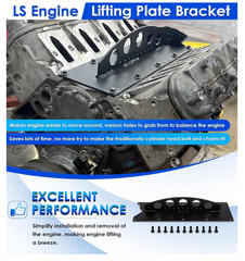 LS Engine Lift Plate Hoist Picker Cranet Lifting Plate Bracket for Chevy LS Seri