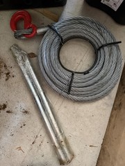 RWTÜV GS Certified 5400kg (5.4 Tonne) Wire Rope Pulling Hoist – New Old Stock –