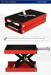 500KG Scissor Crane Rack Center Scissor Crane Workshop Bench Lifting Tools