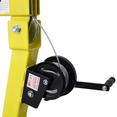 Hydraulic Pickup Truck Crane with Hand Winch