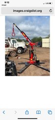 Handy 265 Service Truck Crane Flat Bed Auto Tiger Hiab STI Palfinger Lift Hoist