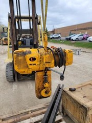 3 Ton Monorail Freestanding Gantry Crane w/3 Ton Harrington Hoist
