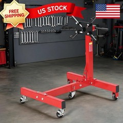 Heavy Duty Collapsible Engine Stand – 1500 lbs Capacity, 360° Rotating Head