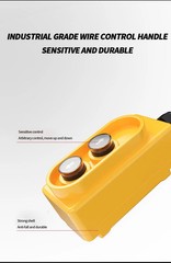 Electric Wire Rope Hoist New Condition Aluminum Alloy Material for Lifting Goods