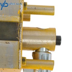 220lbs / 100 kg Magnetic Lifter Lifting Magnet Hoist 2.5 Safety Factor Yellow