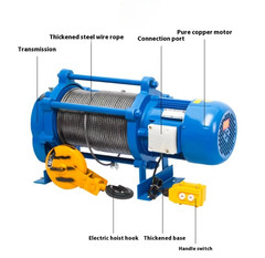 Electric Winch Small Multi-functional Hoist Electric Hoist Renovation Hoist